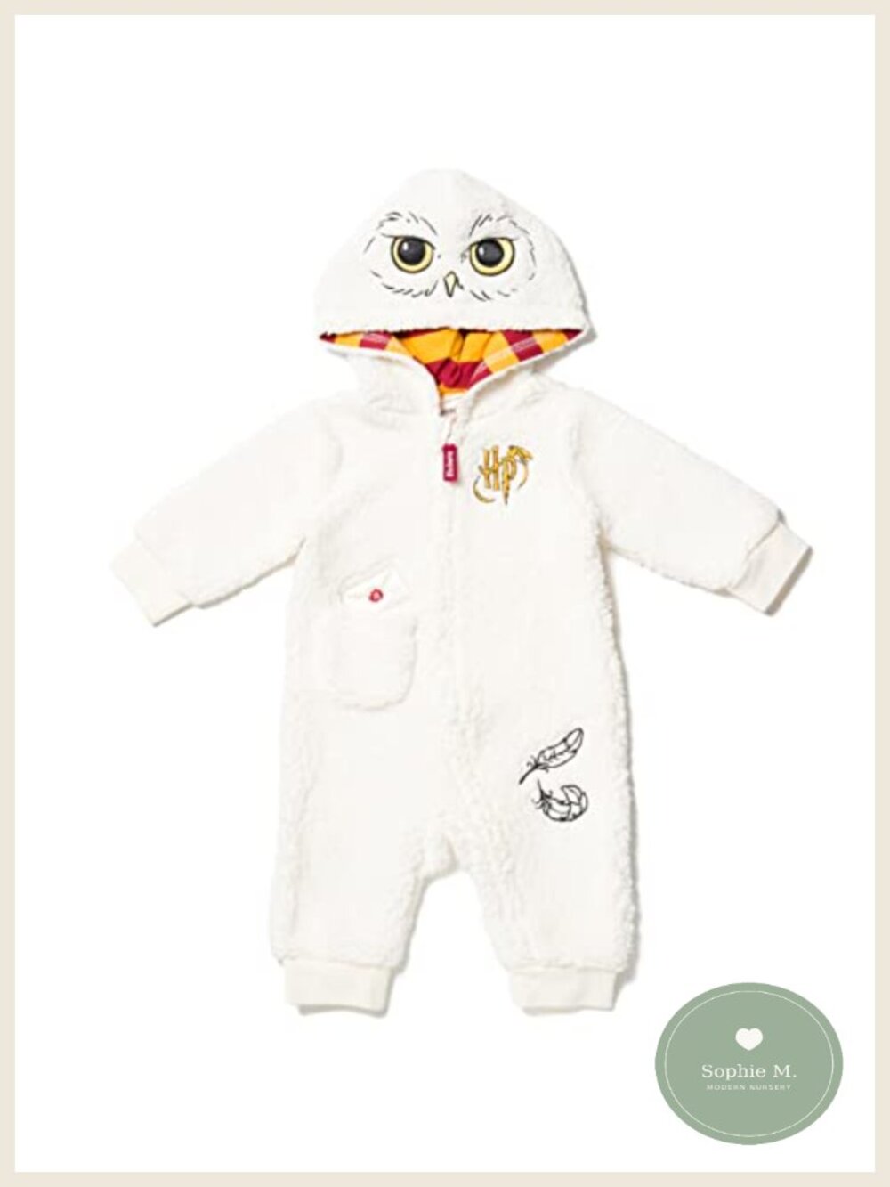 Baby Zip Up Hooded Costume Coverall One Piece for Infant Boys